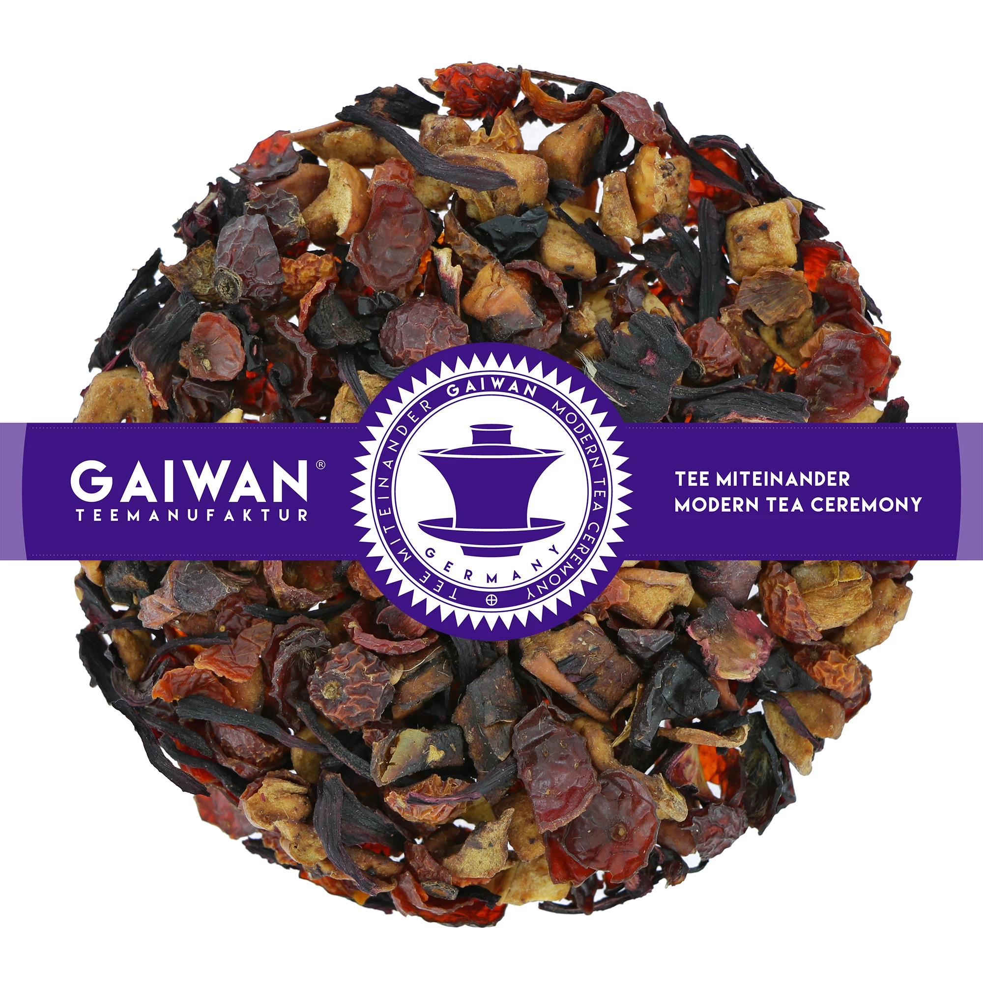 Apfel-Sahne-Krokant - Früchtetee - GAIWAN Tee Nr. 1423