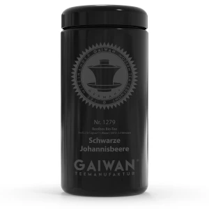 Teedose aus Glas, 1 Liter, beschriftet mit Tee Nr. 1279